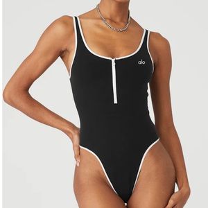 Alo Supernova Bodysuit Black